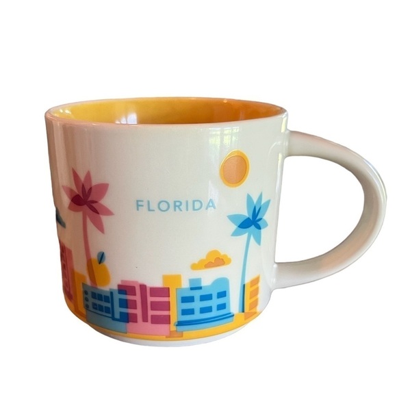 Starbucks 2015 Florida Coffee Mug “You Are Here” Collection - Picture 1 of 5